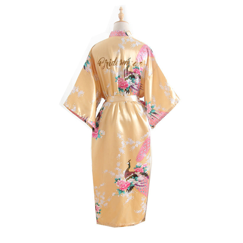 Bridesmaid Dressing Gown