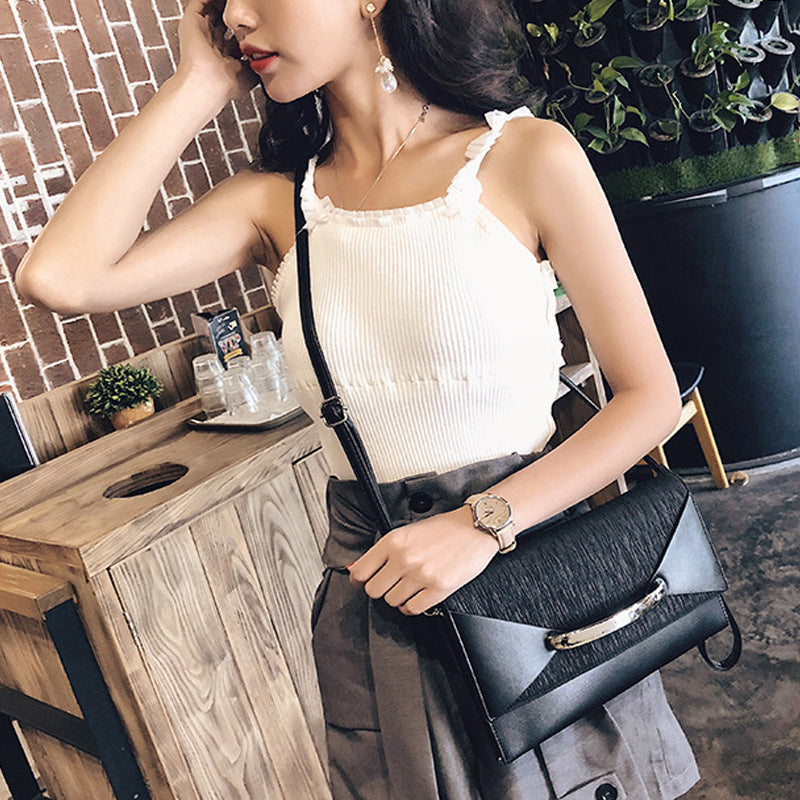 Clutch or Shoulder Messenger Crossbody Bag