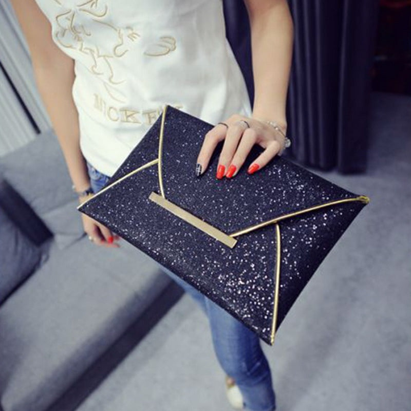 Sequin Glitter Clutch