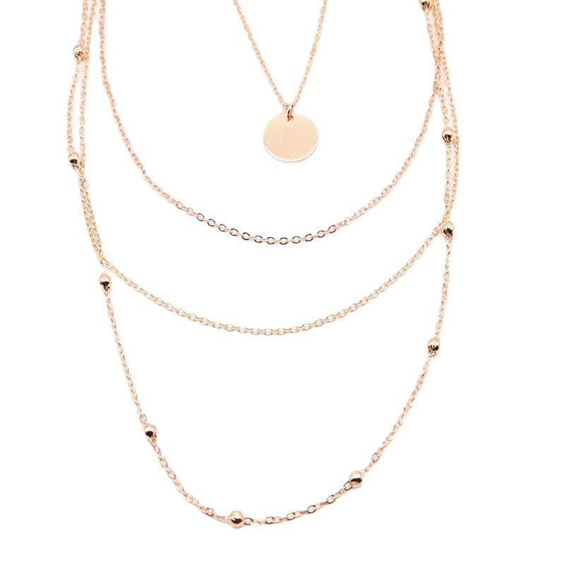 Tassel Necklace Sequin Necklace