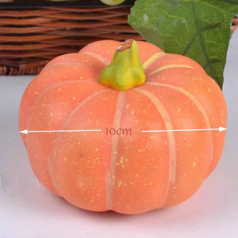 Large and Mini Artificial Pumpkins