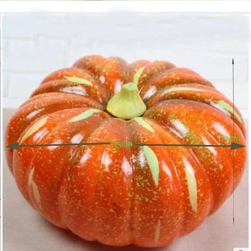 Large and Mini Artificial Pumpkins