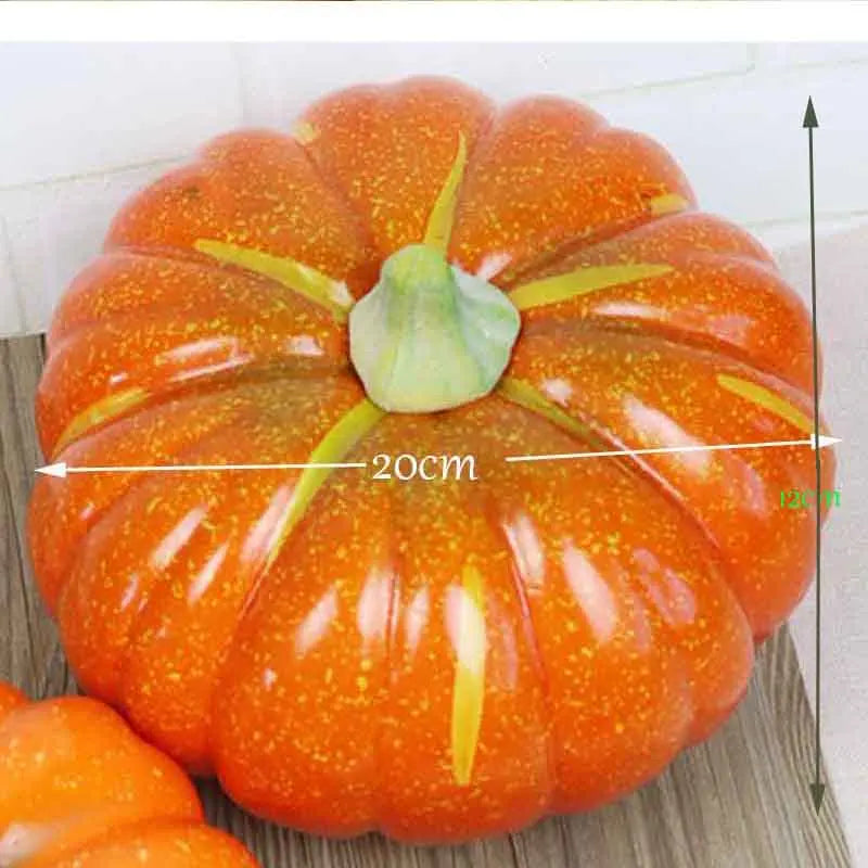 Large and Mini Artificial Pumpkins
