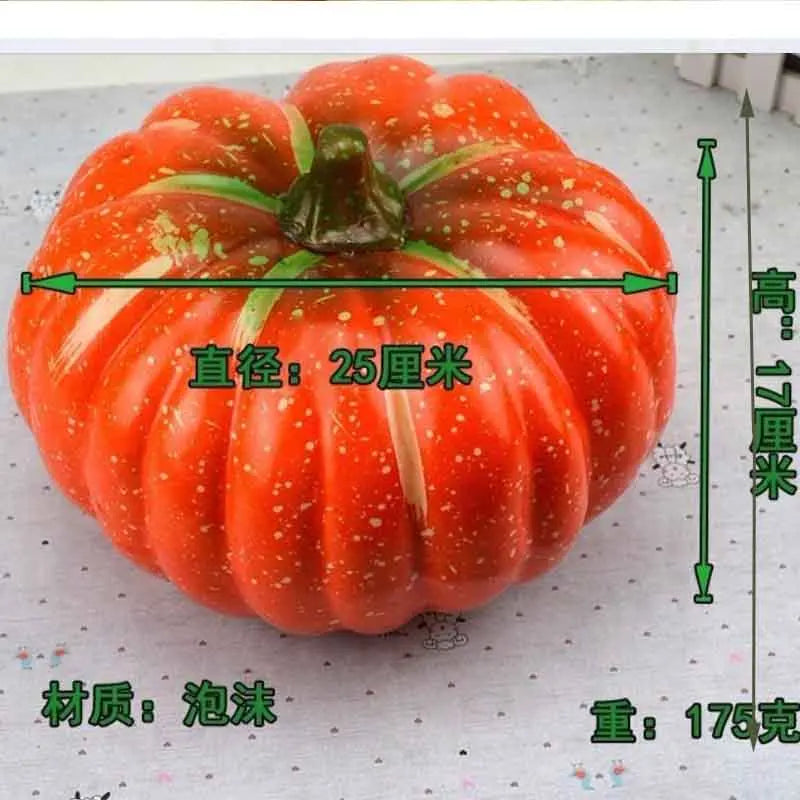 Large and Mini Artificial Pumpkins