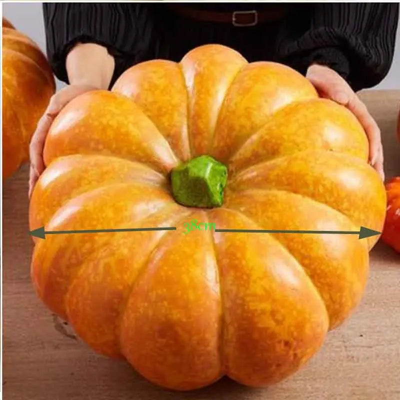Large and Mini Artificial Pumpkins