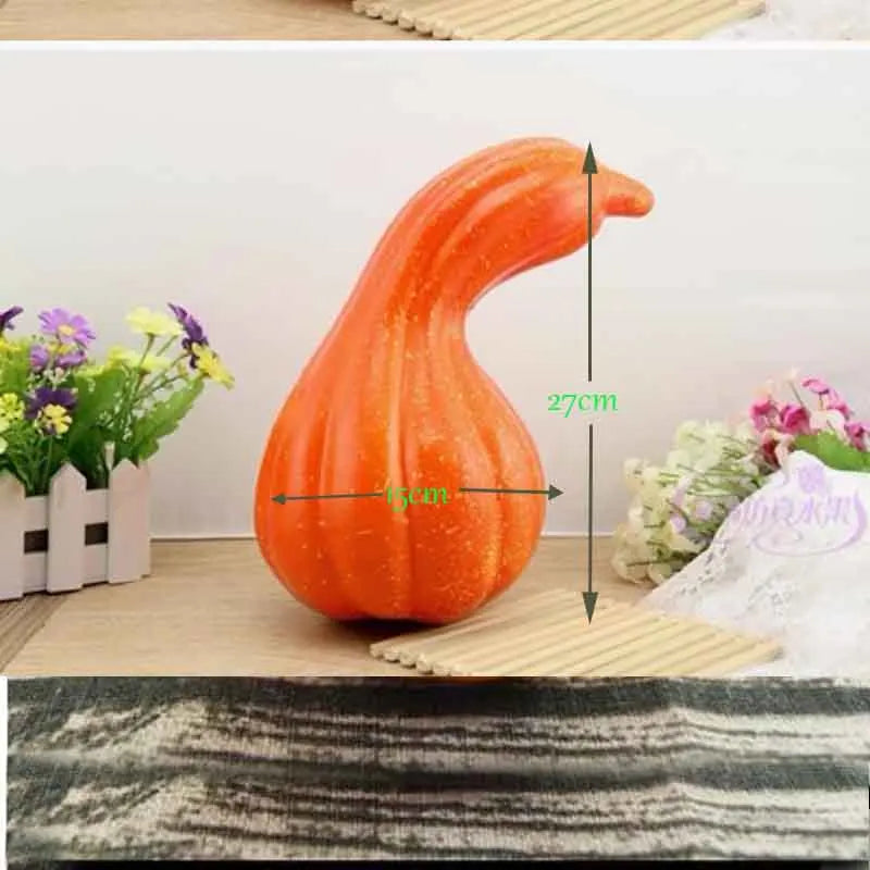 Large and Mini Artificial Pumpkins