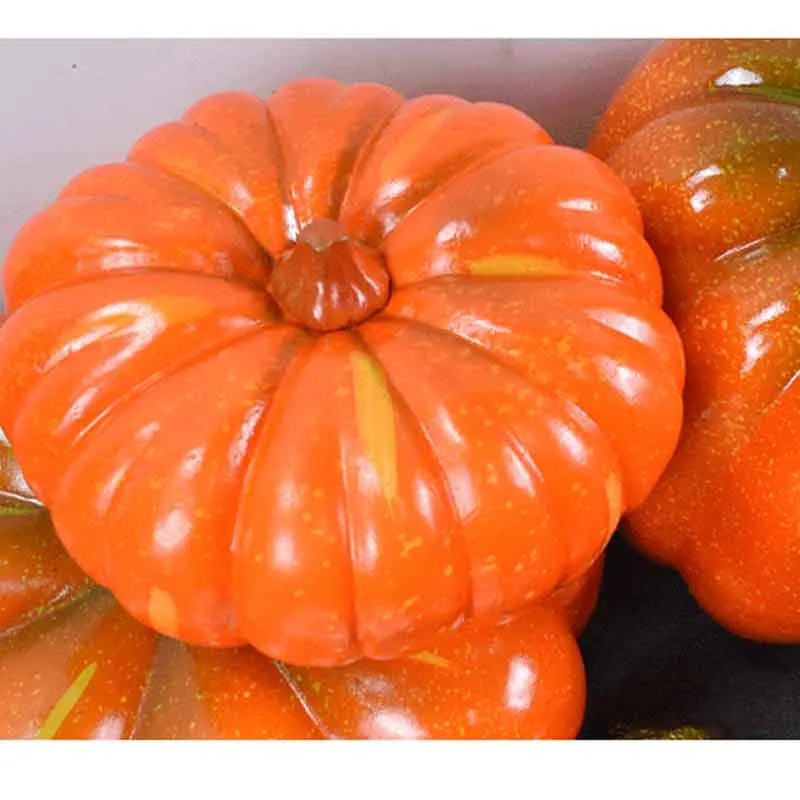 Large and Mini Artificial Pumpkins