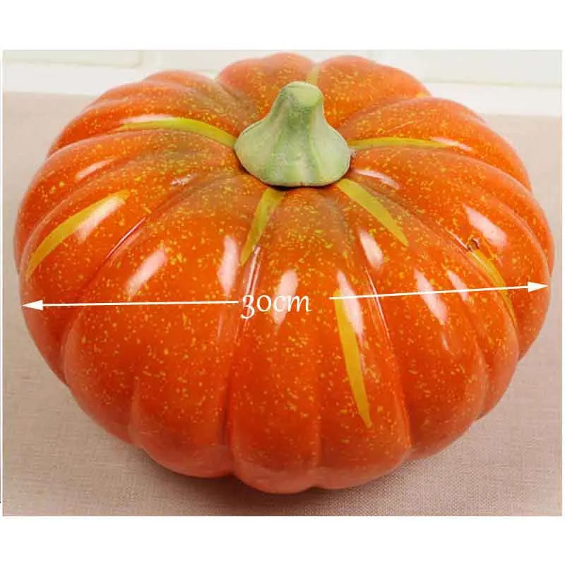 Large and Mini Artificial Pumpkins