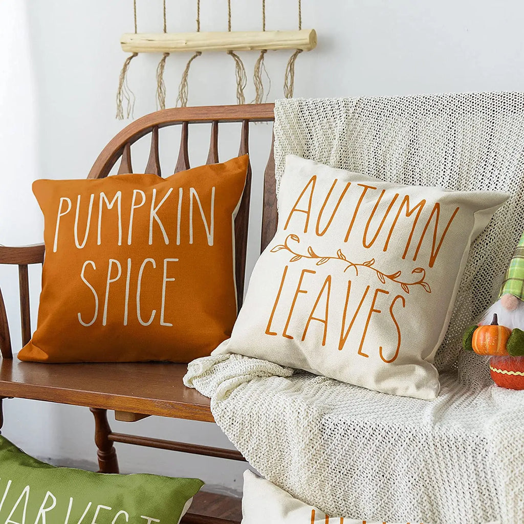 Thanksgiving Farmhouse Pillow Cover
