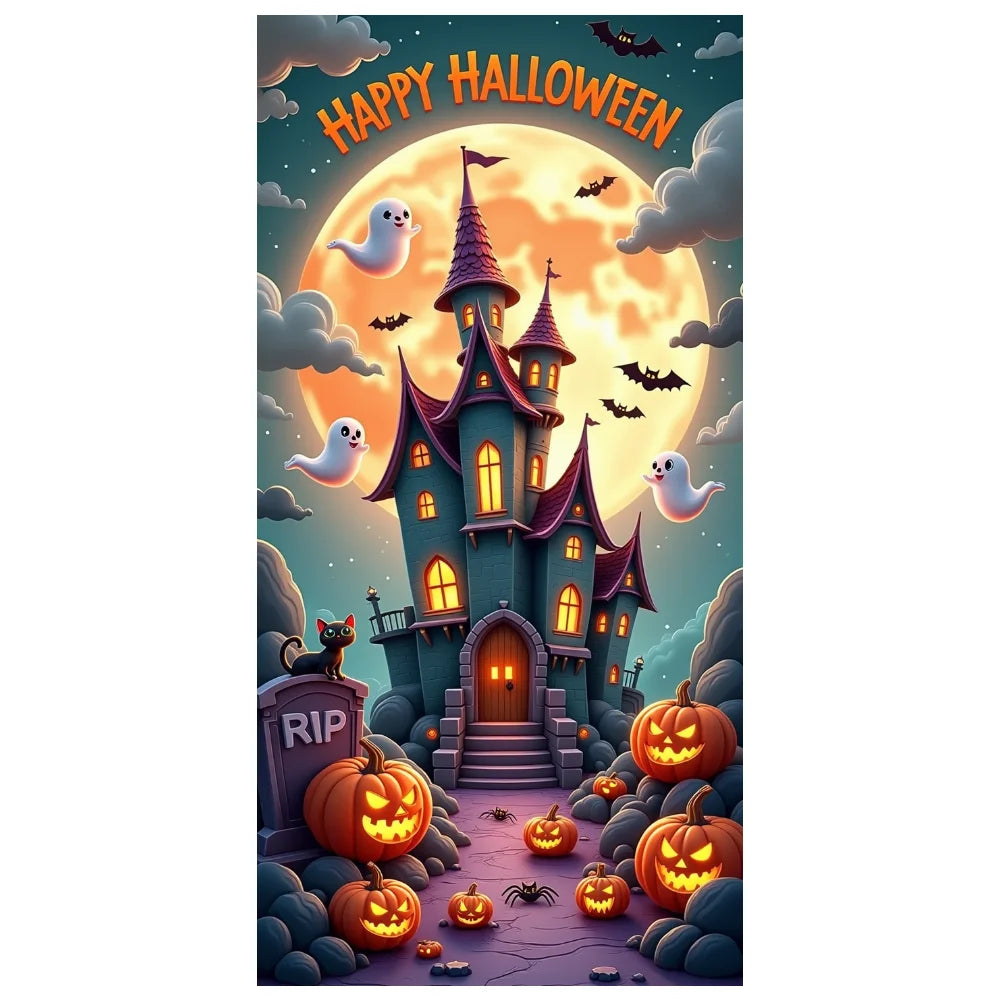 Halloween Door Decorations; Several Patterns to Choose From