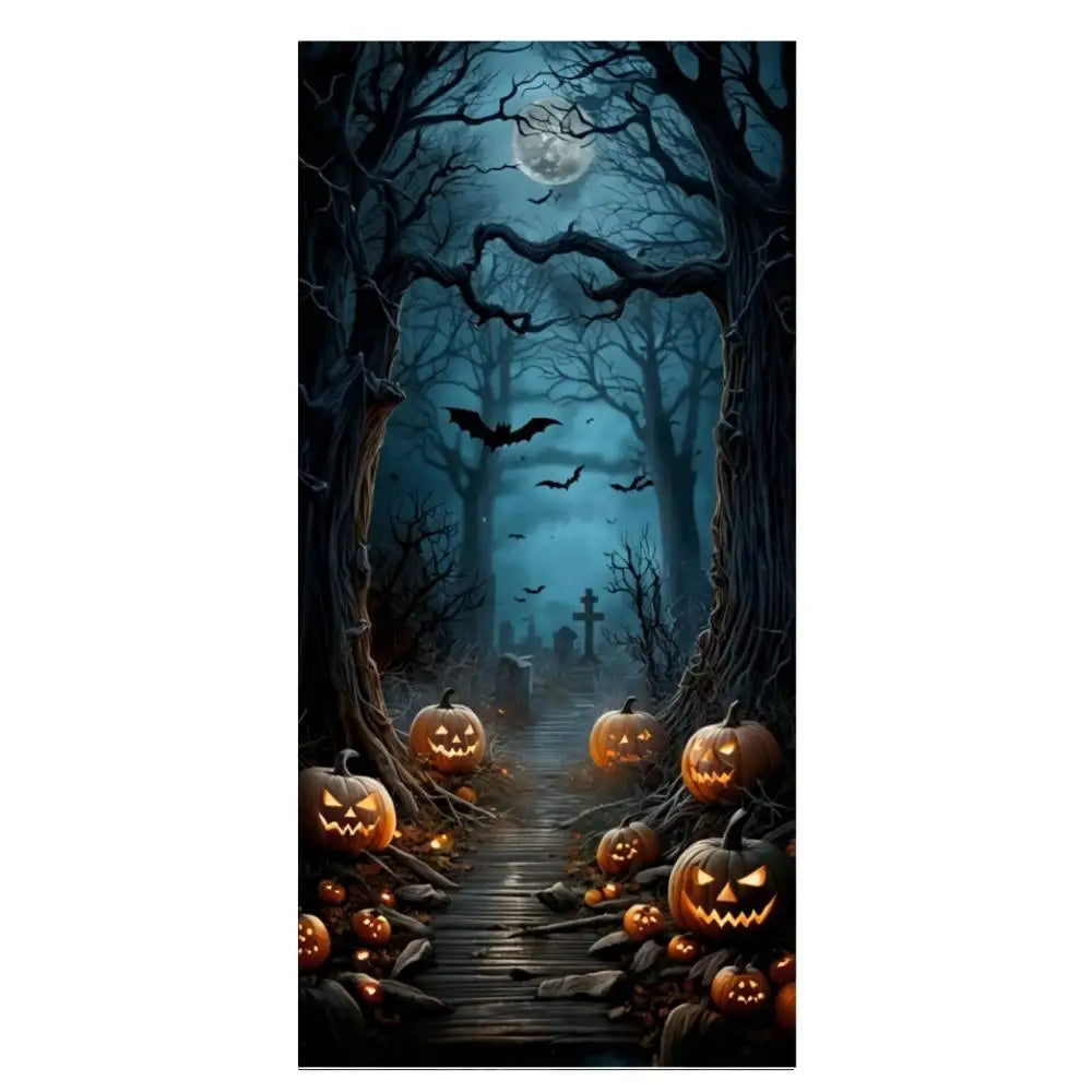 Halloween Door Decorations; Several Patterns to Choose From