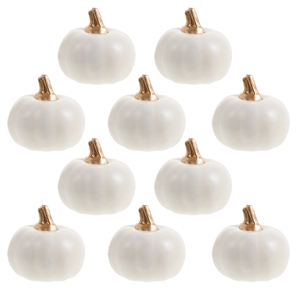 10 Pcs Foam Artificial Pumpkins