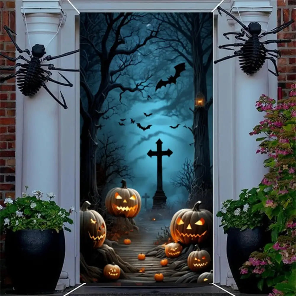 Halloween Door Decorations; Several Patterns to Choose From