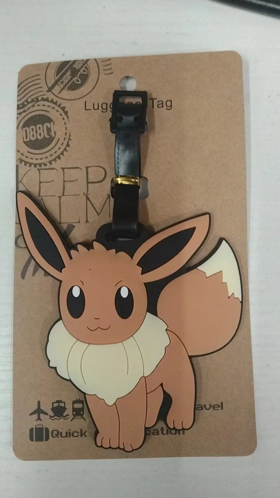 Pokemon Pikachu Gengar Luggage Tags
