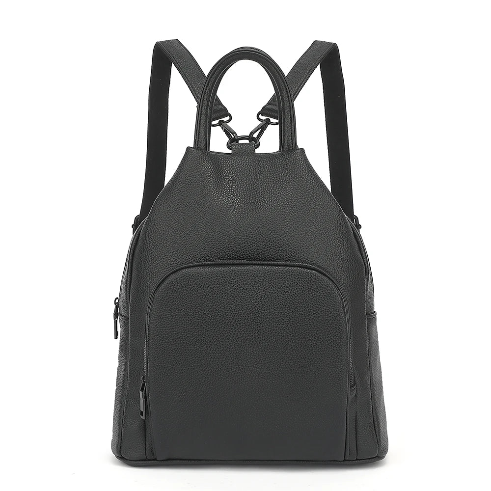 Leather Backpack Shoulder Bag