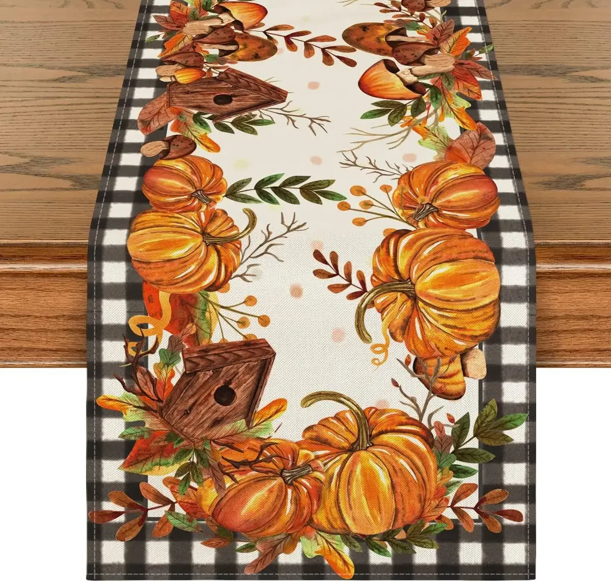 Thanksgiving Table Runner (Multiple Patterns and Sizes)