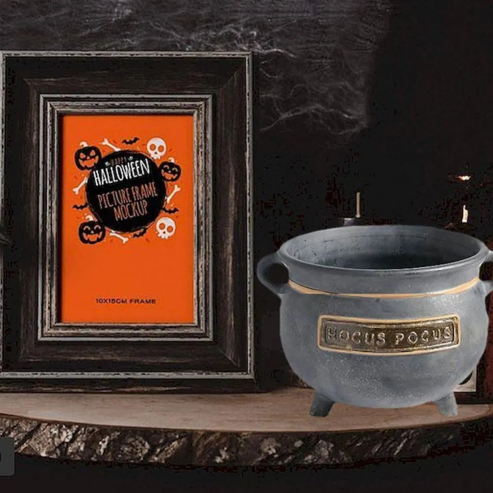 Halloween Pumpkin Snack Bowl with Spoon Set