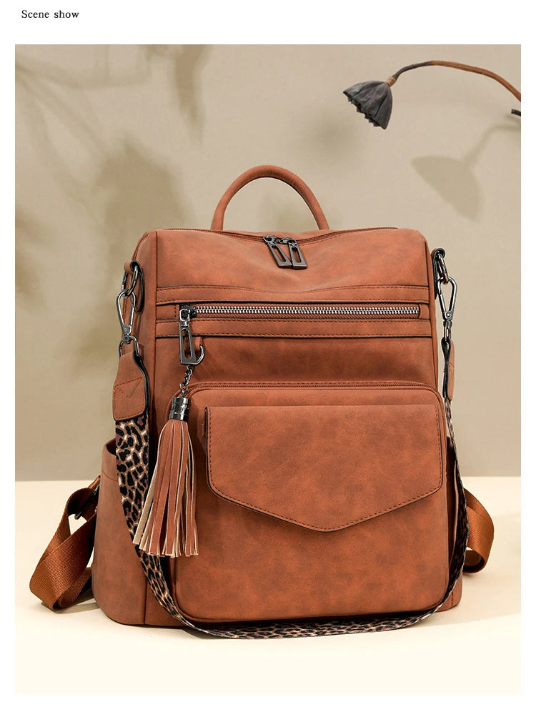 Large Womens Leather Backpacks