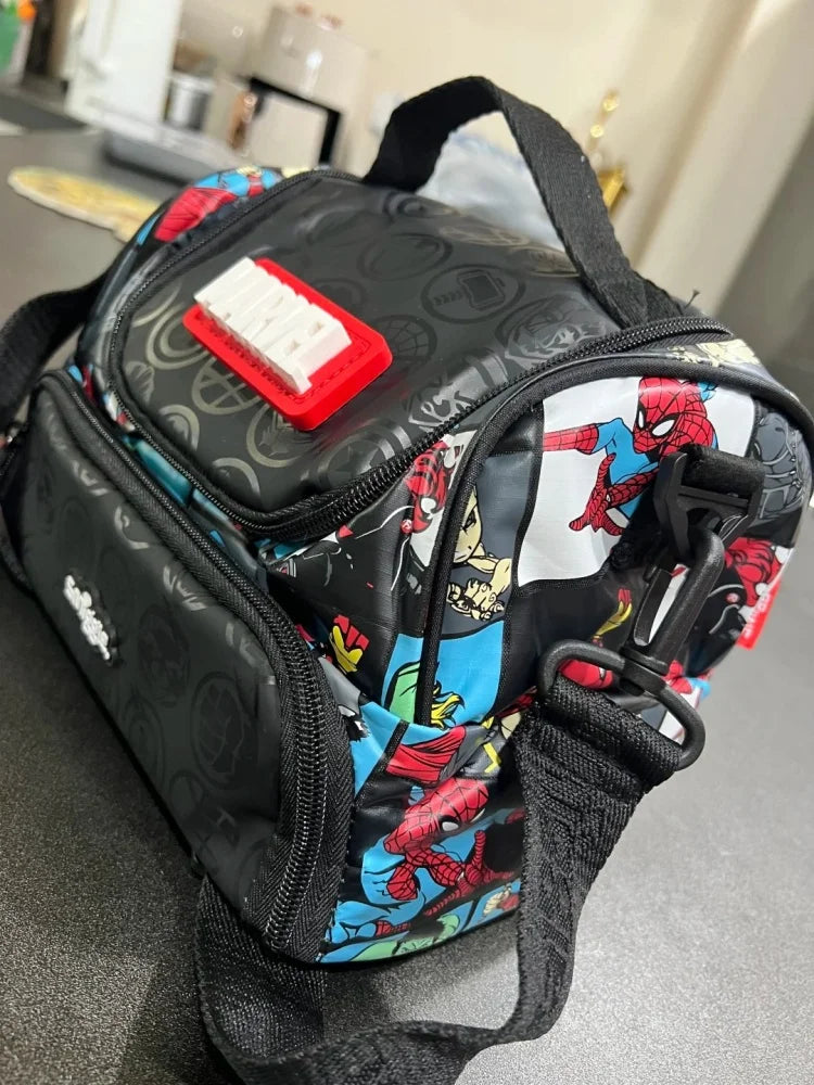 Smiggle Spiderman Backpack For Boys or Girls with Matching Cups and Lunchbags