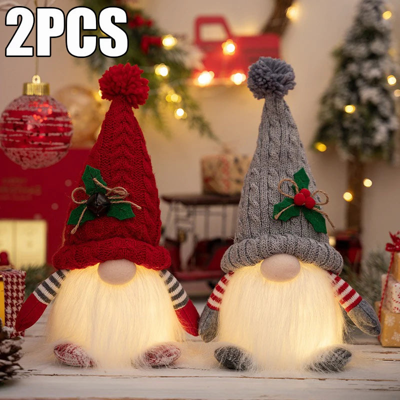 30cm Light Up Gnome Christmas Gnomes