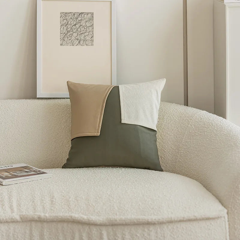 Nordic Splicing Throw Pillow Cover