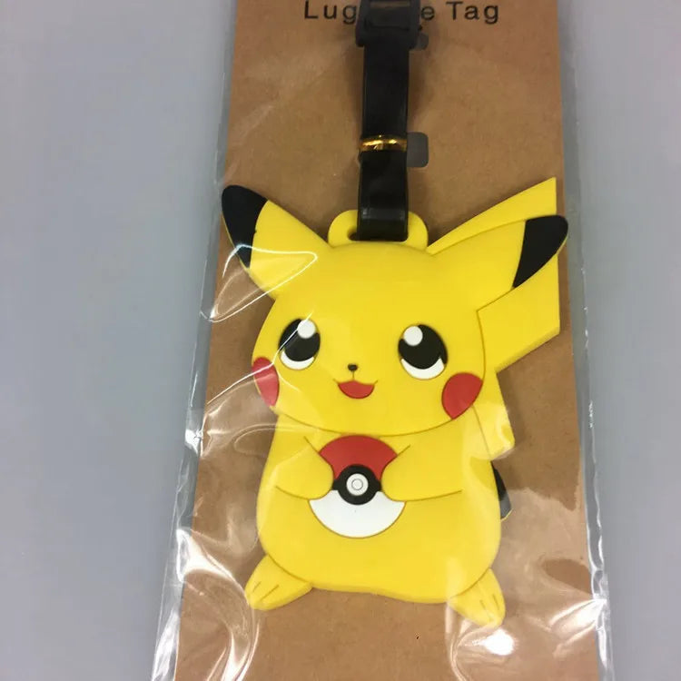 Pokemon Pikachu Gengar Luggage Tags