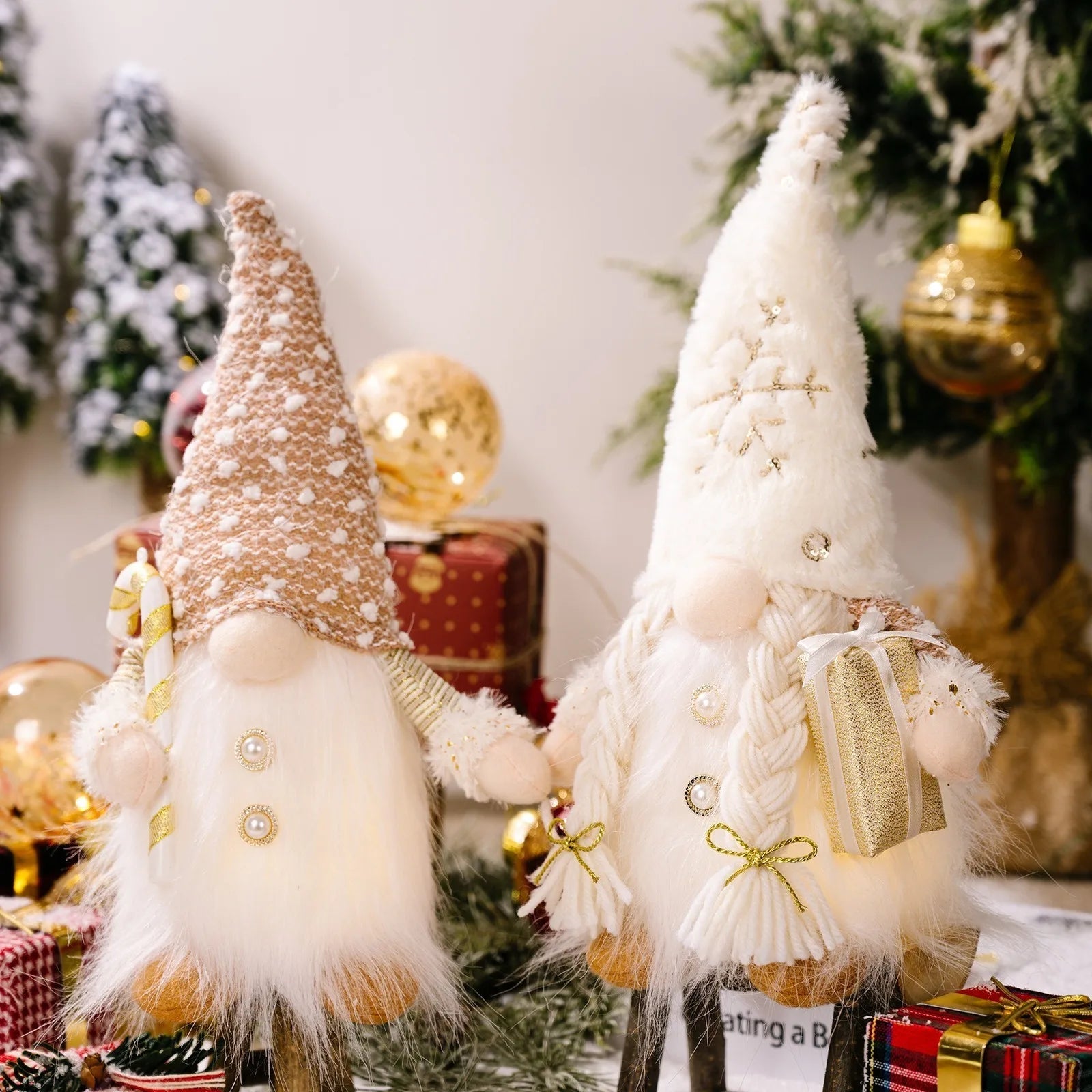30cm Light Up Gnome Christmas Gnomes
