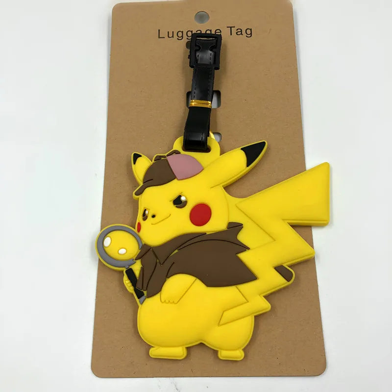 Pokemon Pikachu Gengar Luggage Tags