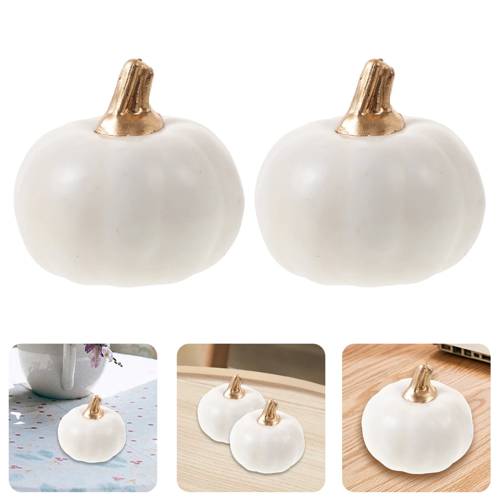 10 Pcs Foam Artificial Pumpkins