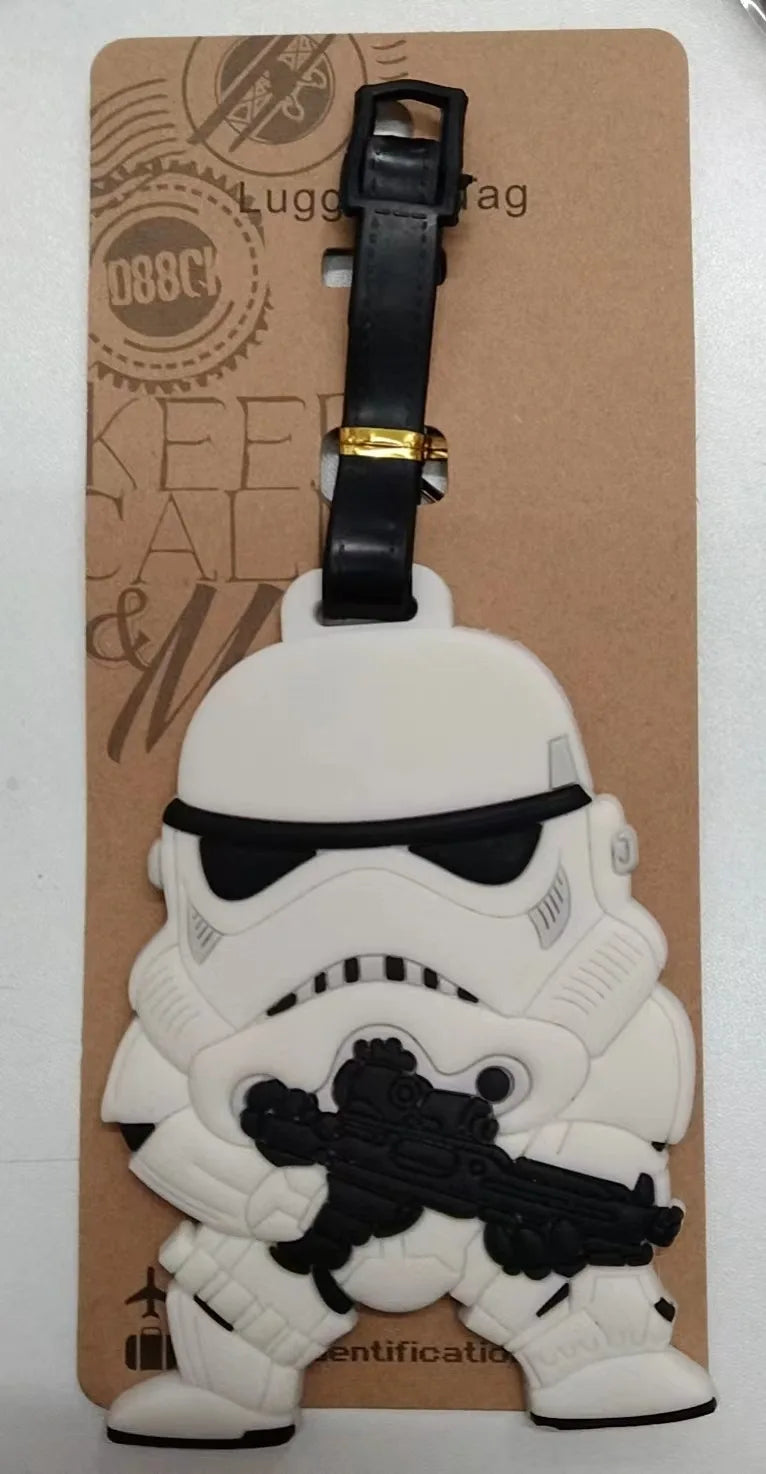 Star Wars PVC Soft Rubber Luggage Tag