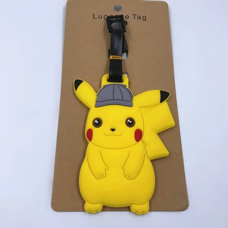 Pokemon Pikachu Gengar Luggage Tags
