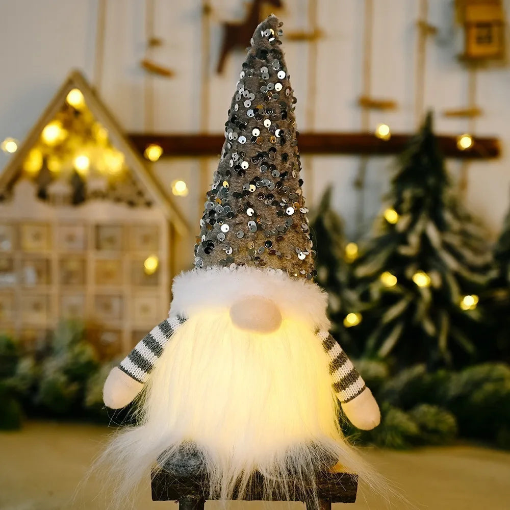 30cm Light Up Gnome Christmas Gnomes