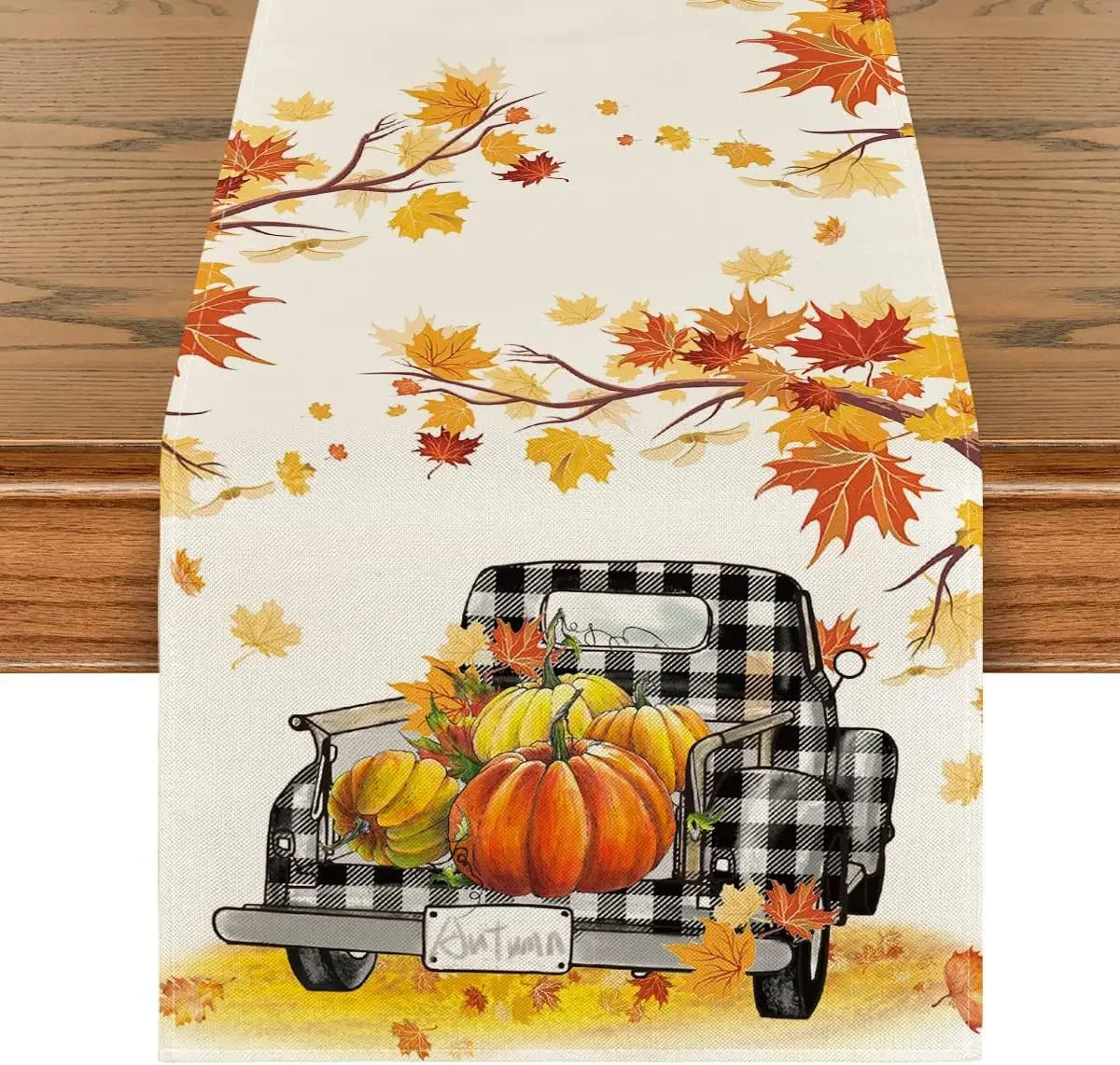 Thanksgiving Table Runner (Multiple Patterns and Sizes)