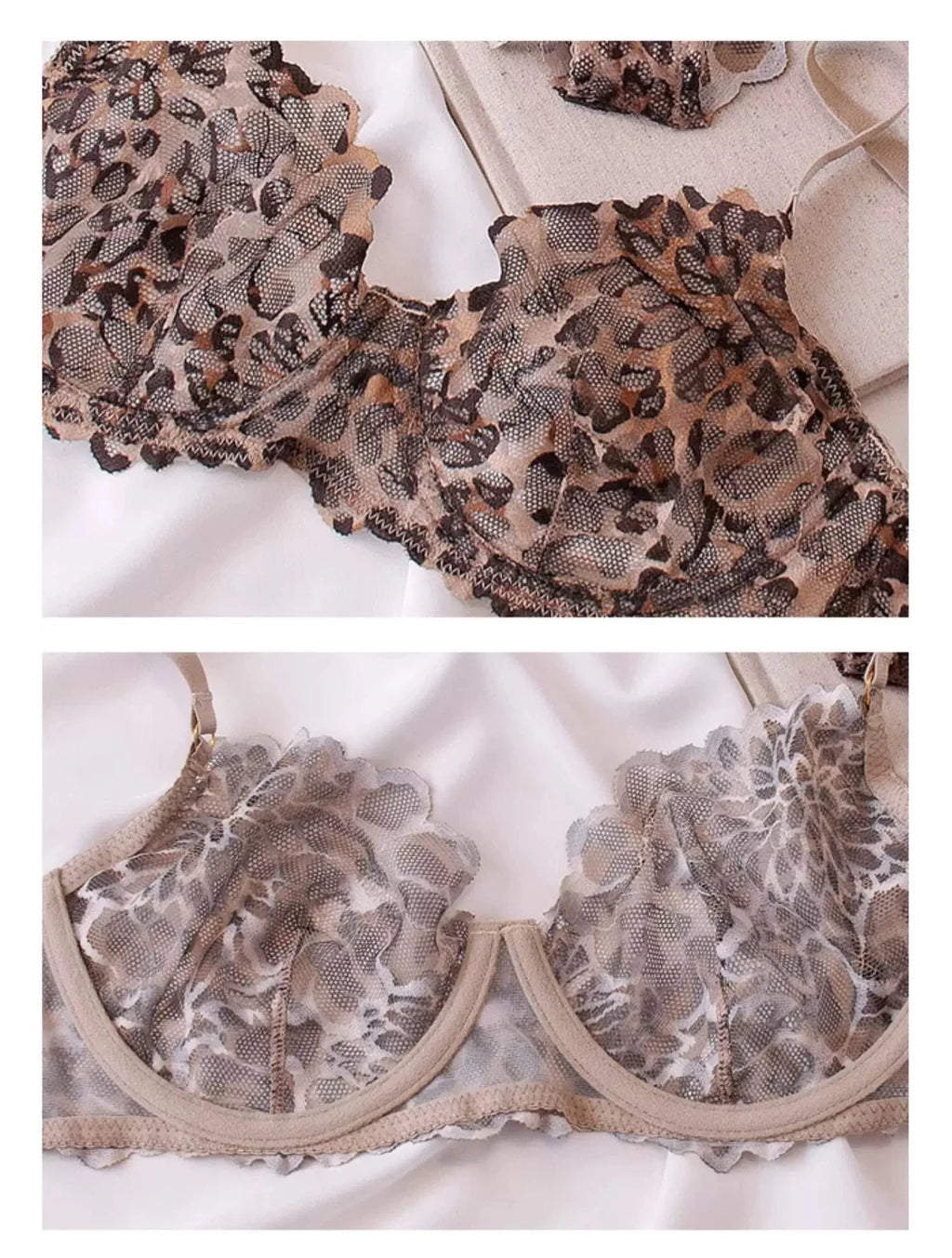 Sexy Leopard Bra and Panty Set