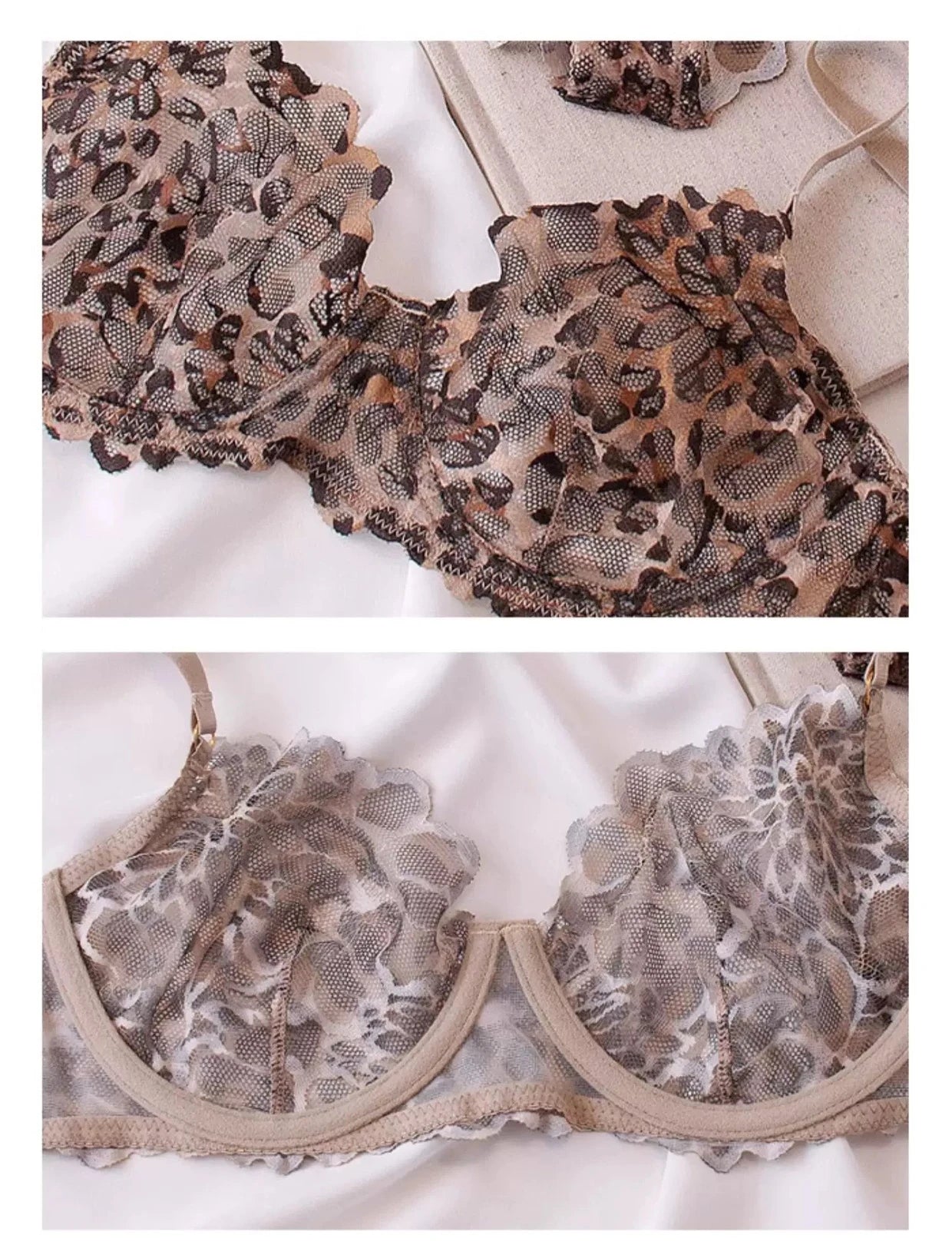 Sexy Leopard Bra and Panty Set