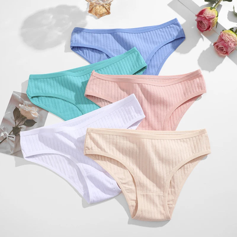 3Pcs Cotton Panties
