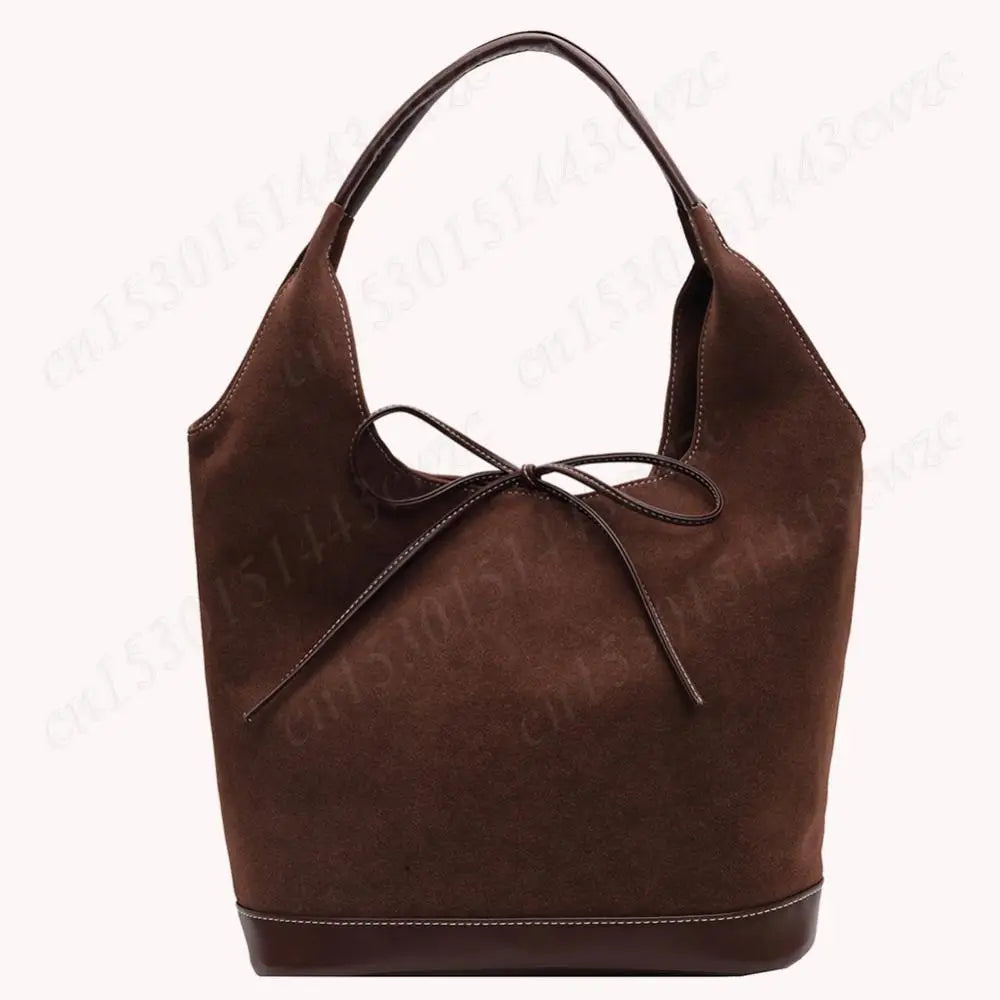 Designer Suede Tote Bag