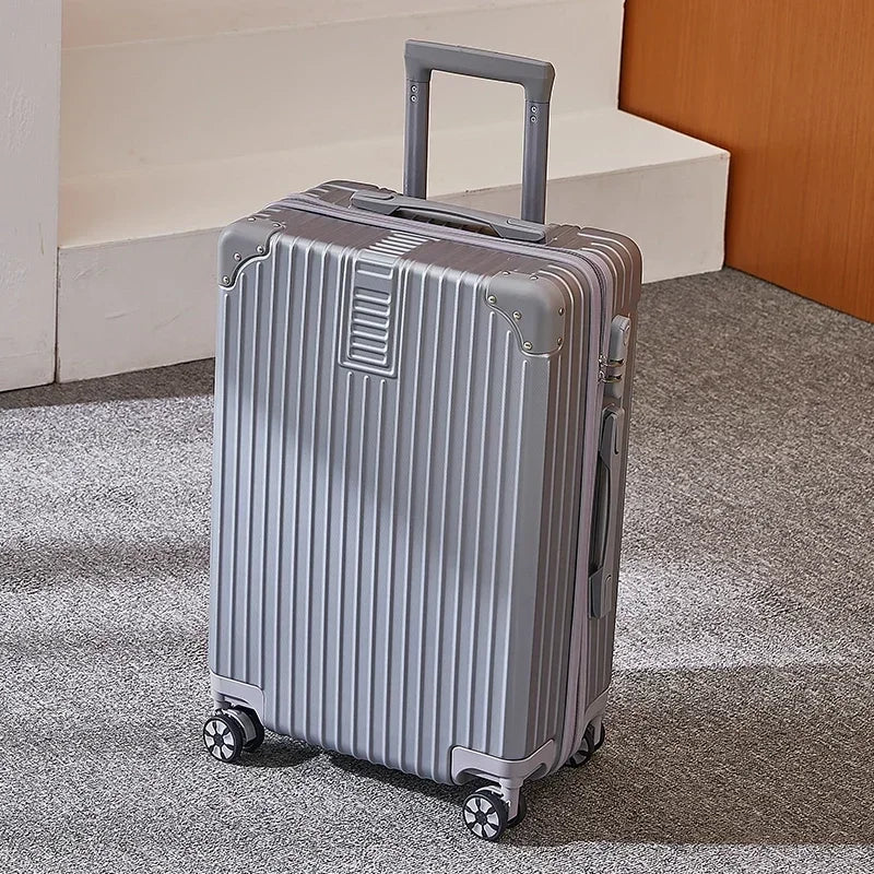 100% Aluminum Magnesium Alloy Luggage Trolley