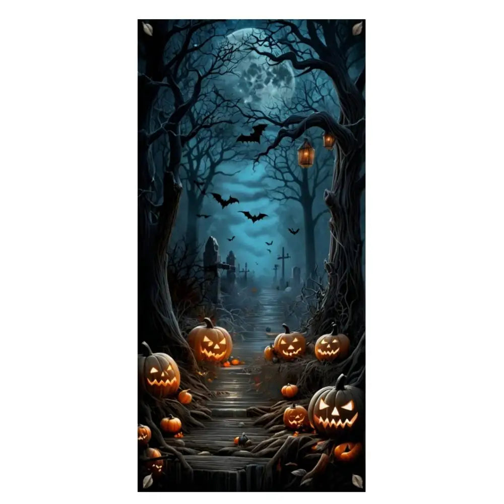 Halloween Door Decorations; Several Patterns to Choose From