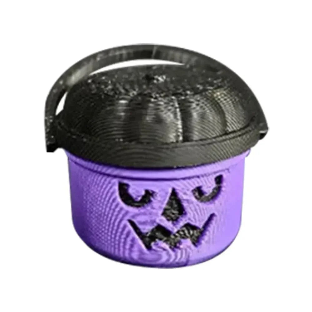 Small Halloween Pumpkin Trick or Treat Buckets For Party Favors