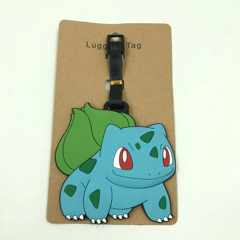 Pokemon Pikachu Gengar Luggage Tags