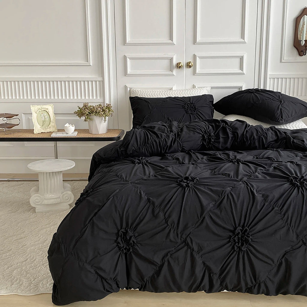 Big Pinch 3piece Pleat Duvet Cover