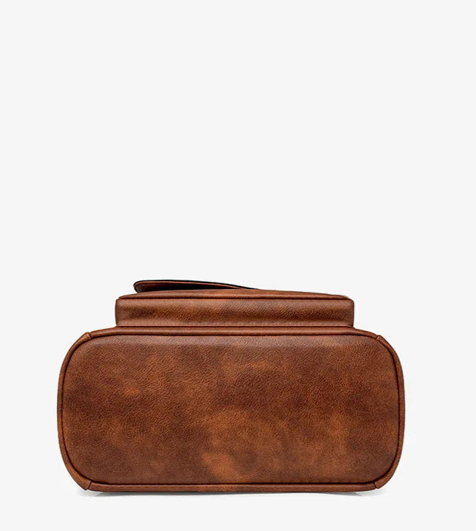 Retro Large Capacity Women's Backpack 2pc Set