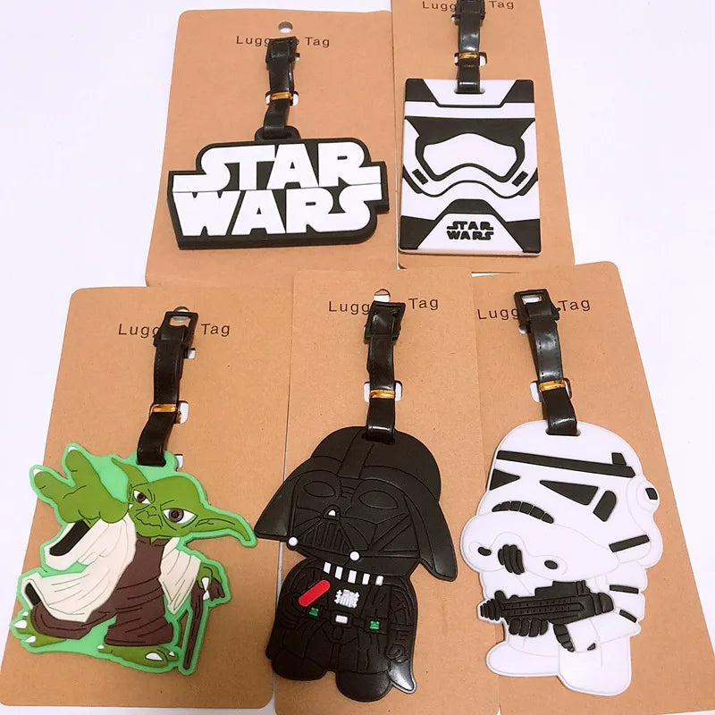 Star Wars PVC Soft Rubber Luggage Tag