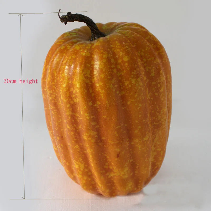 Large and Mini Artificial Pumpkins