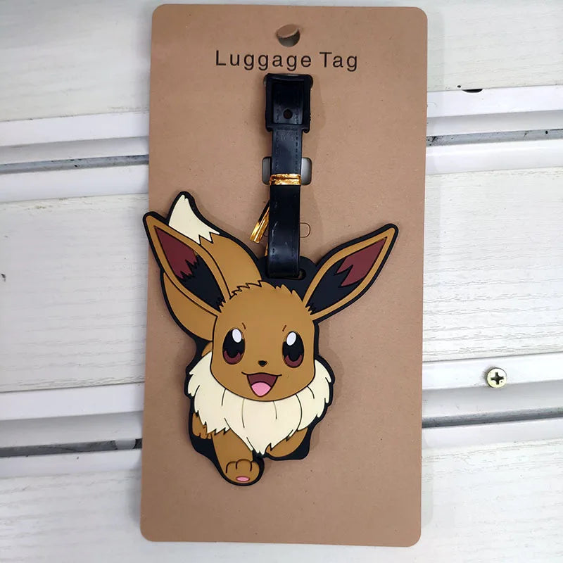 Pokemon Pikachu Gengar Luggage Tags