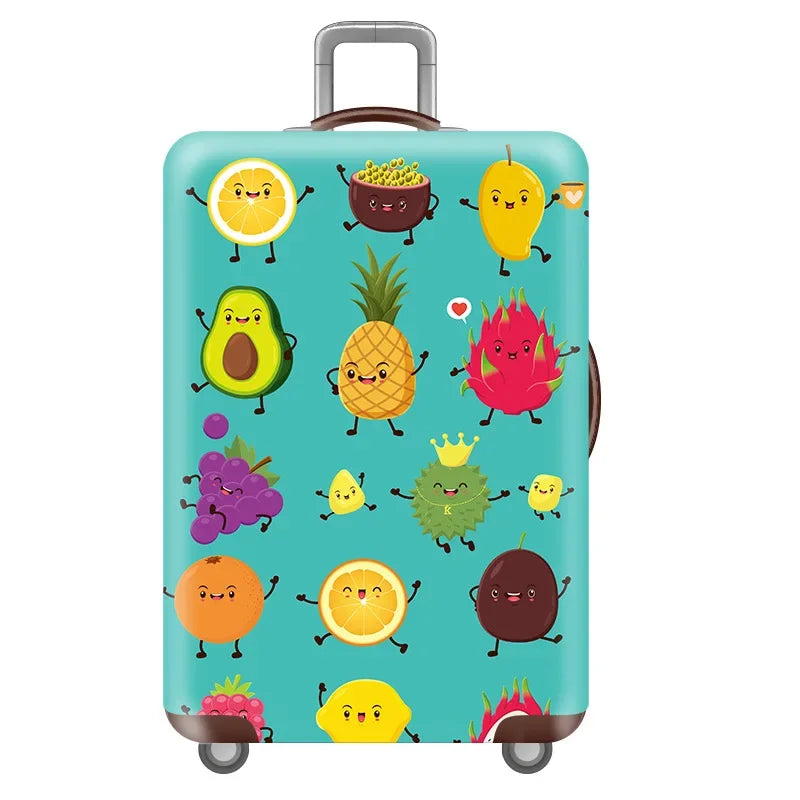 Cute Patterned Luggage Elastic Protective Covers
