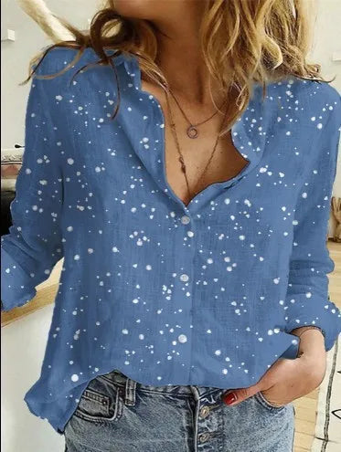 Elegant Linen Blouse