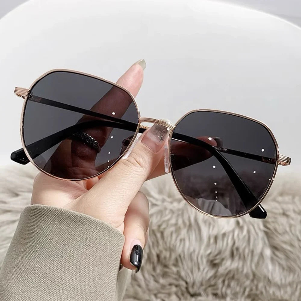 Metal Polarized Large Frame UV400 Sun Glasses