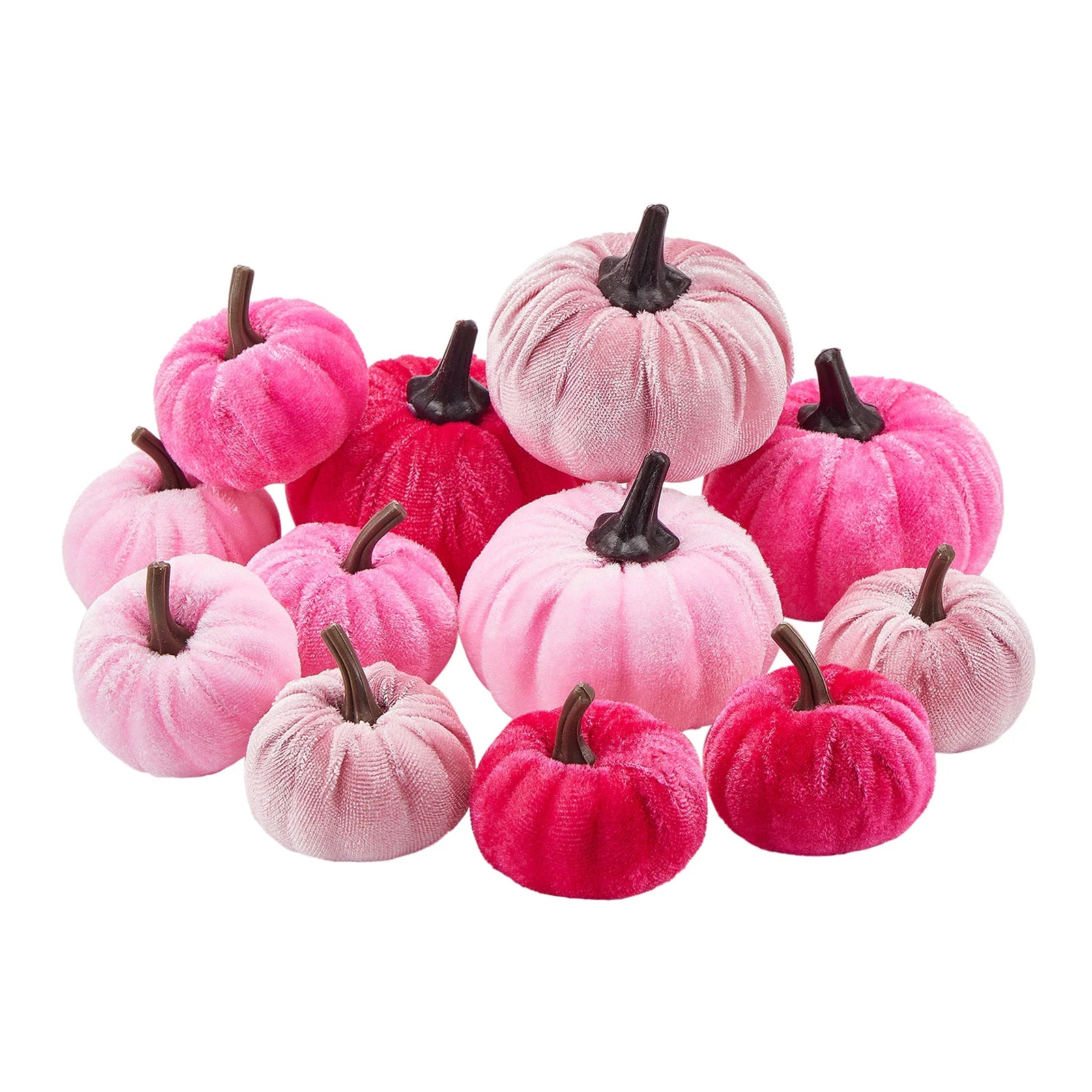 Halloween Artificial Velvet Pumpkins